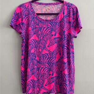 Lilly Pulitzer Etta Scoop Neck Top